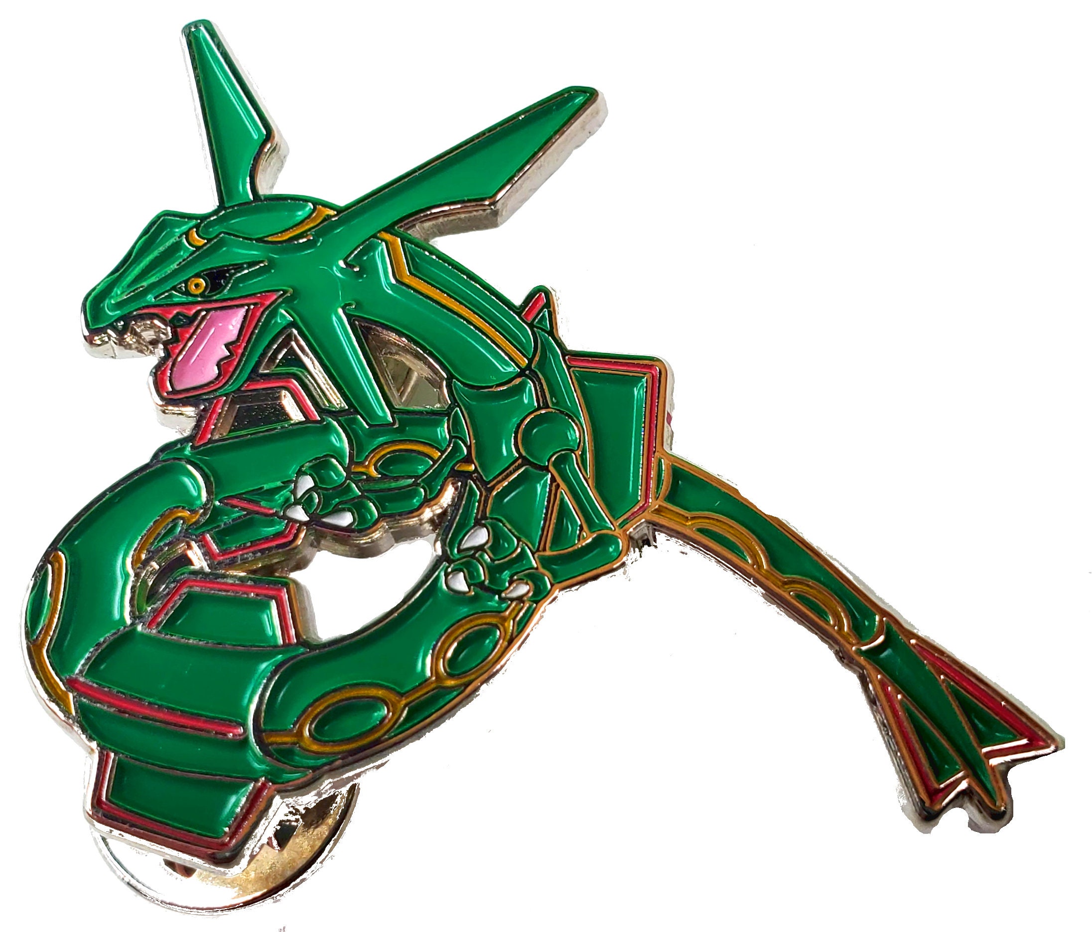 Myuna's XXL Shiny Rayquaza Pin Big Fanart Sky Dragon -  Finland