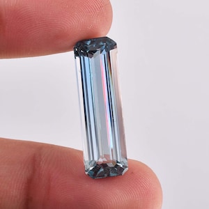 32 x 12 MM Flawless 45.00 Ct Natural Blue Green Bi-Color Parti Sapphire Loose Gemstone GIT Certified Use Jewelry , Ring & Pandent Gemstone