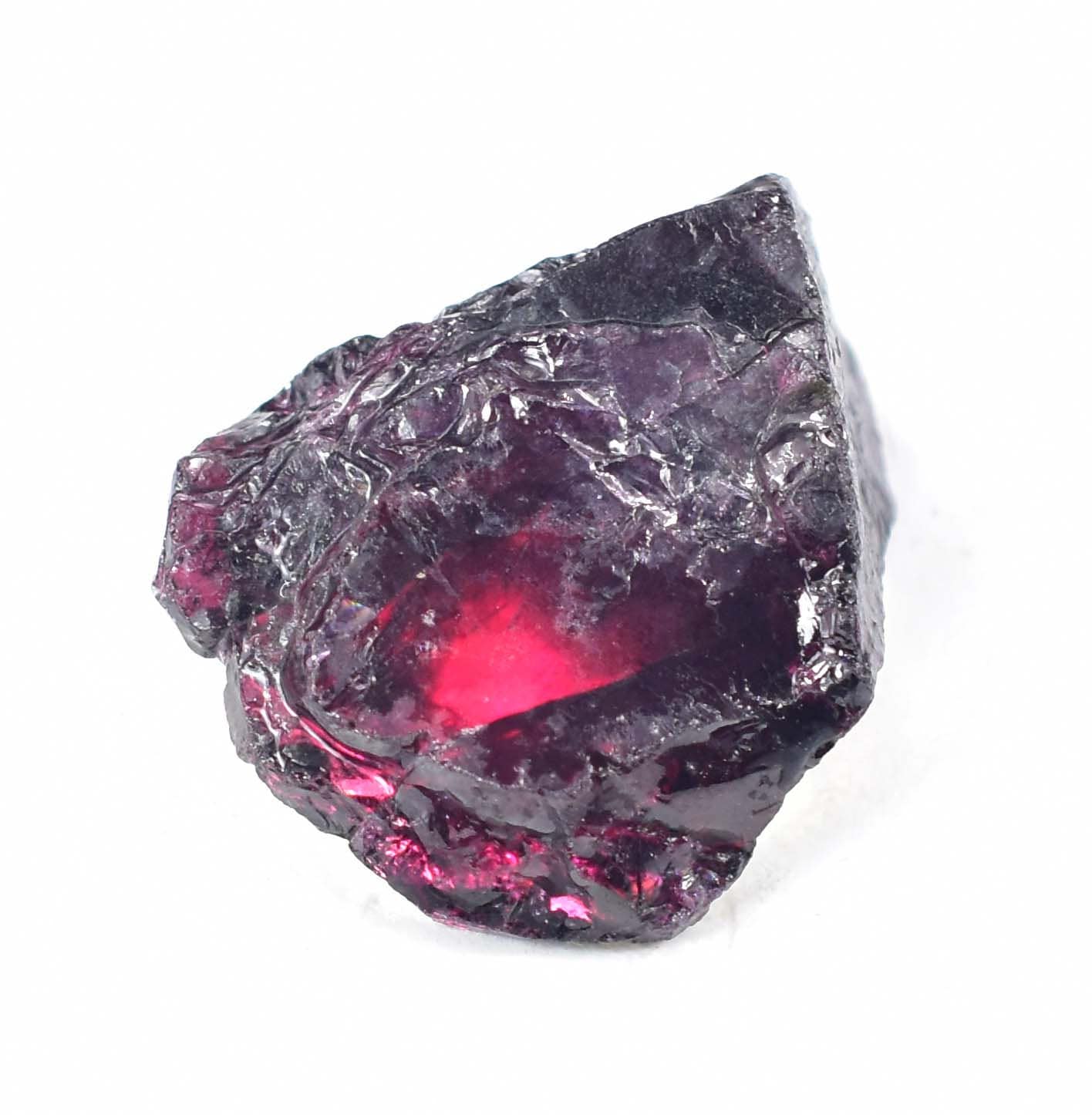 AAA+ 100.35 Ct Very Rare Natural Red Painite Rocks Rough Unheated Burmese Facet (GIT) Certified Very nice Quality 29.91 x 25.51 x 15.73 mm