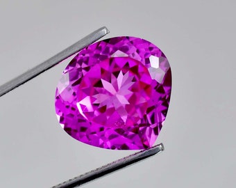 17 X 16 MM Flawless 17.70 Ct Natural Royal Pink Ceylon Sapphire Master Cut Loose Gemstone GIT Certified Heart Touching Ring Making Gemstone