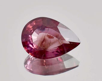 Vlekkeloze 10,80 kt natuurlijke roze spinel losse edelsteen peervorm (GIT-gecertificeerd) Hartverwarmend en adembenemend gebruik ringen maken van edelsteen