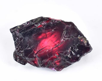 AAA+ 83.05 Ct Very Rare Natural Red Painite Rocks Rough Unheated Burmese Facet (GIT) Certified Very nice Quality 32.56 x 22.53 x 12.16 mm