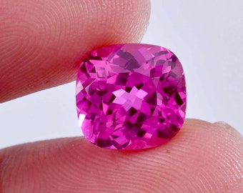 11 x 10 MM Flawless 8.35 Ct Natural Royal Pink Ceylon Sapphire Master Cut Loose Gemstone GIT Certified Heart Touching Ring Making Gemstone