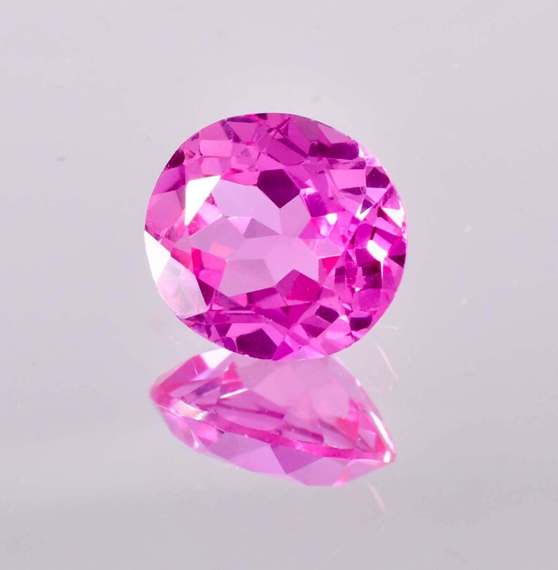 12 x 11 MM Flawless 7.85 Ct Natural Royal Pink Ceylon Sapphire Master Cut Loose Gemstone GIT Certified Heart Touching Ring Making Gemstone image 6
