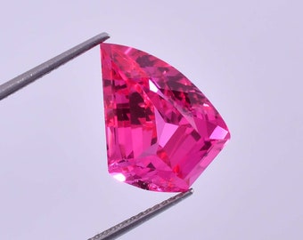 15 x 18 MM Flawless 9.20 Ct Natural Royal Pink Ceylon Sapphire Master Cut Loose Gemstone GIT Certified Heart Touching Ring Making Gemstone