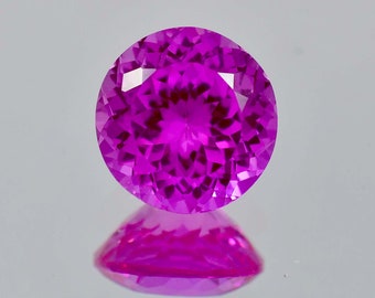 15 X 15 MM Flawless 16.75 Ct Natural Royal Pink Ceylon Sapphire Master Cut Loose Gemstone GIT Certified Heart Touching Ring Making Gemstone