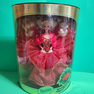 1993 Mattel Special Edition Happy Holiday Barbie in Original Box  **Free Shipping**