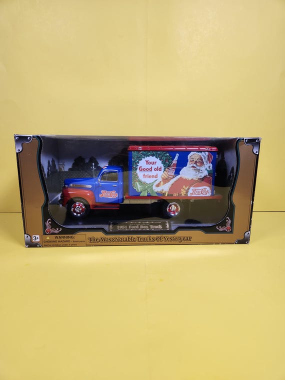 Golden Wheel Pepsi-cola 1951 Ford Holiday Delivery Box Truck, 1:25