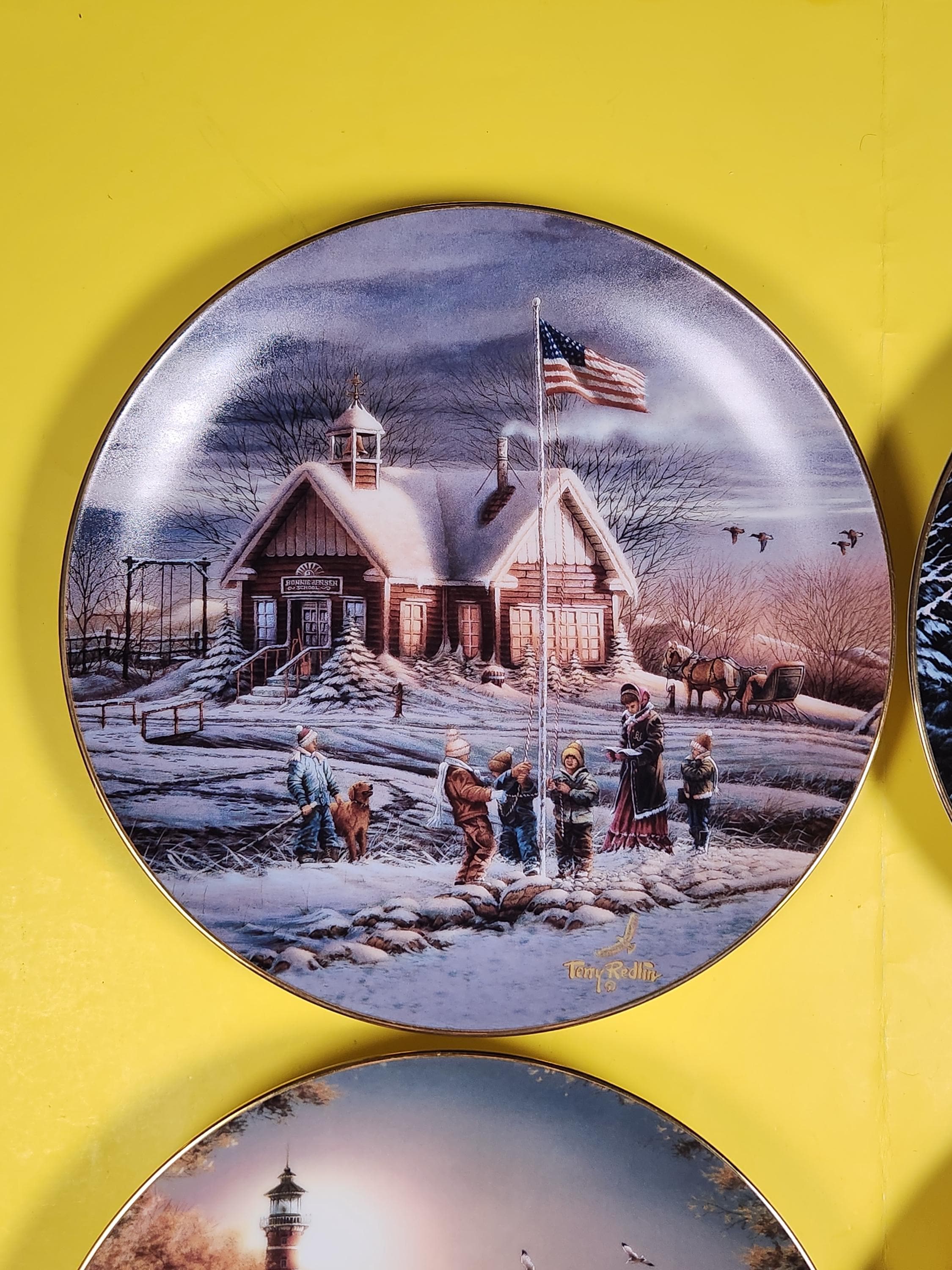 Various Terry Redlin Decorative Plates (each Sold Separately) - Etsy