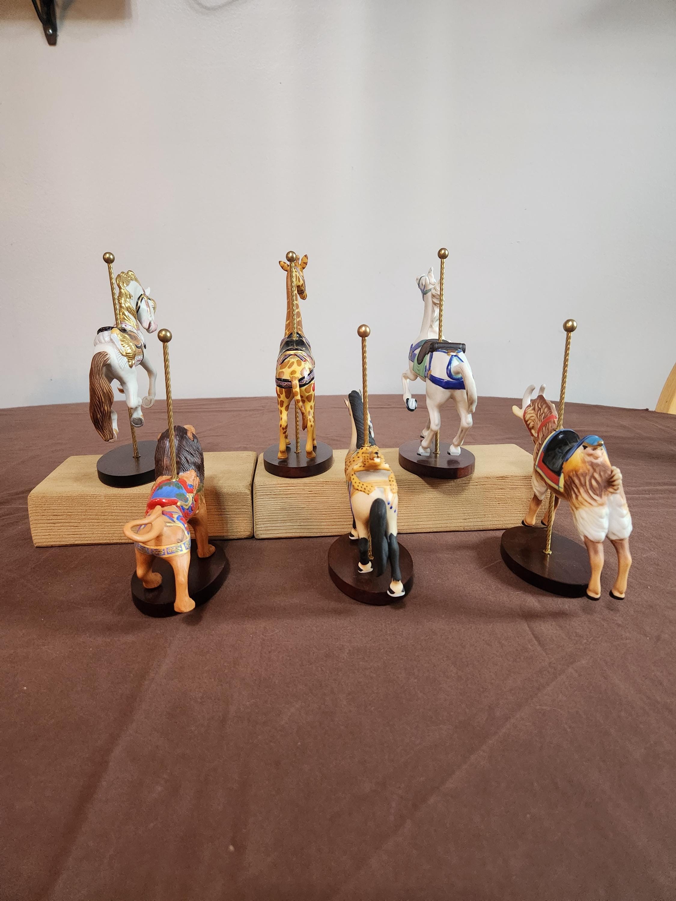 Complete Franklin Mint Treasury of the Carousel Art W/coa's, 1988