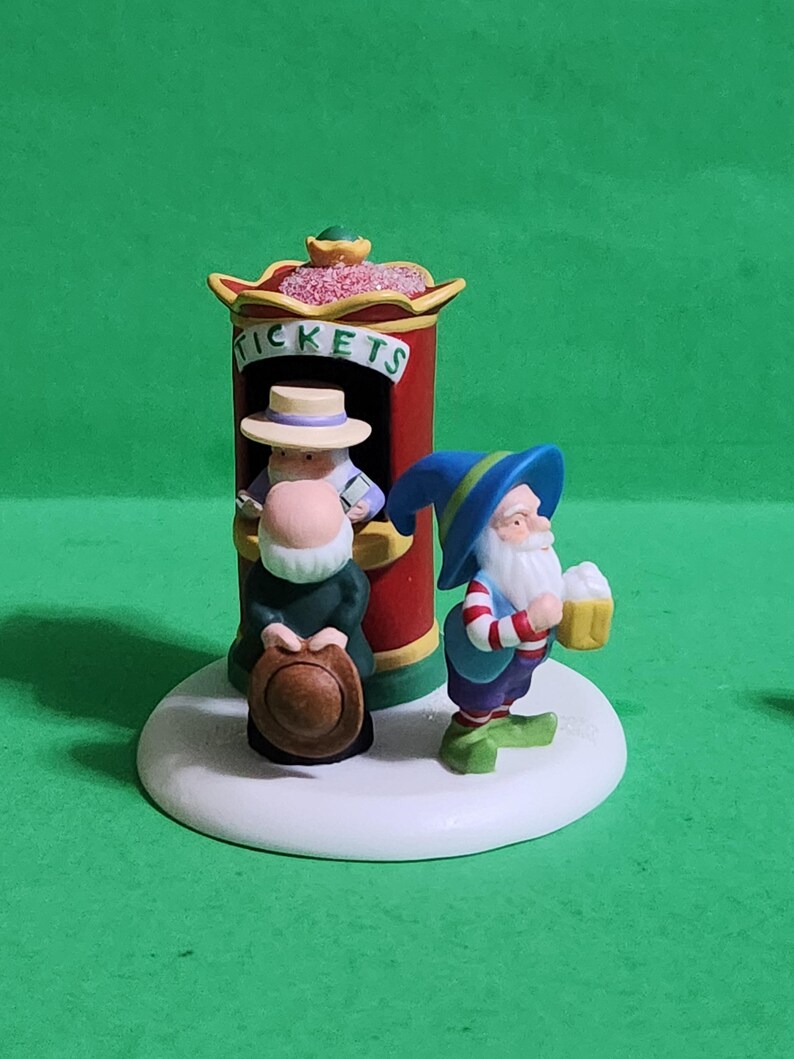 Department 56 North Pole Series Just A Cup Of Joe & Two For The Show