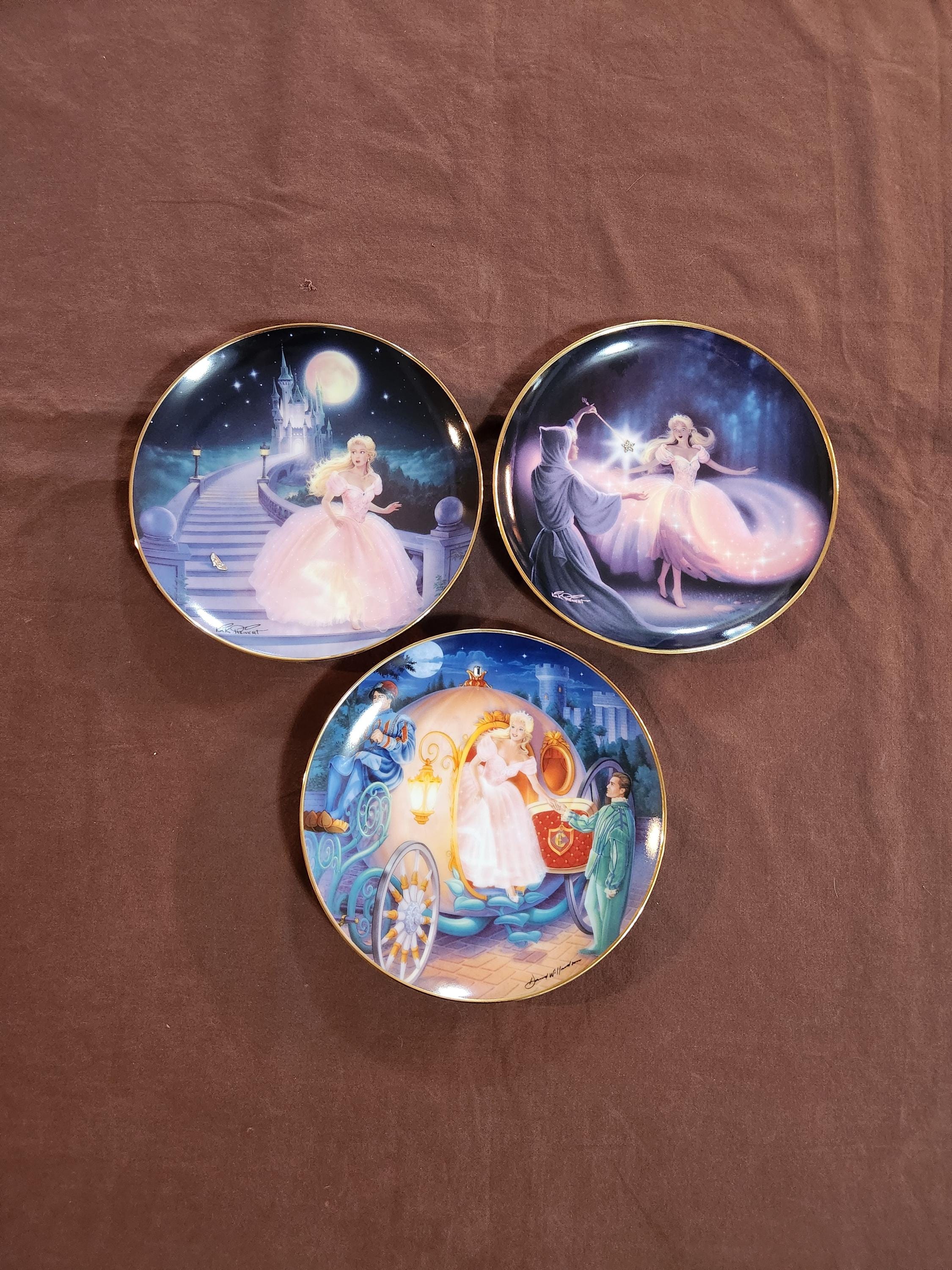 Franklin Mint シンデレラ 絵皿 6枚セット コレクションプレート Franklin Mint Cinderella Limited Edition Fine Porcelain Plate by