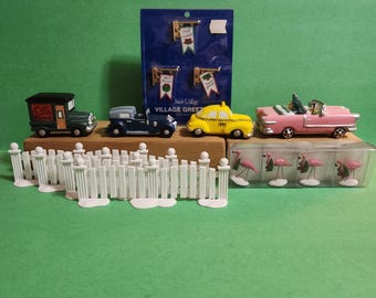 Group of Department 56 Snow Village Accessories  **Free Shipping**