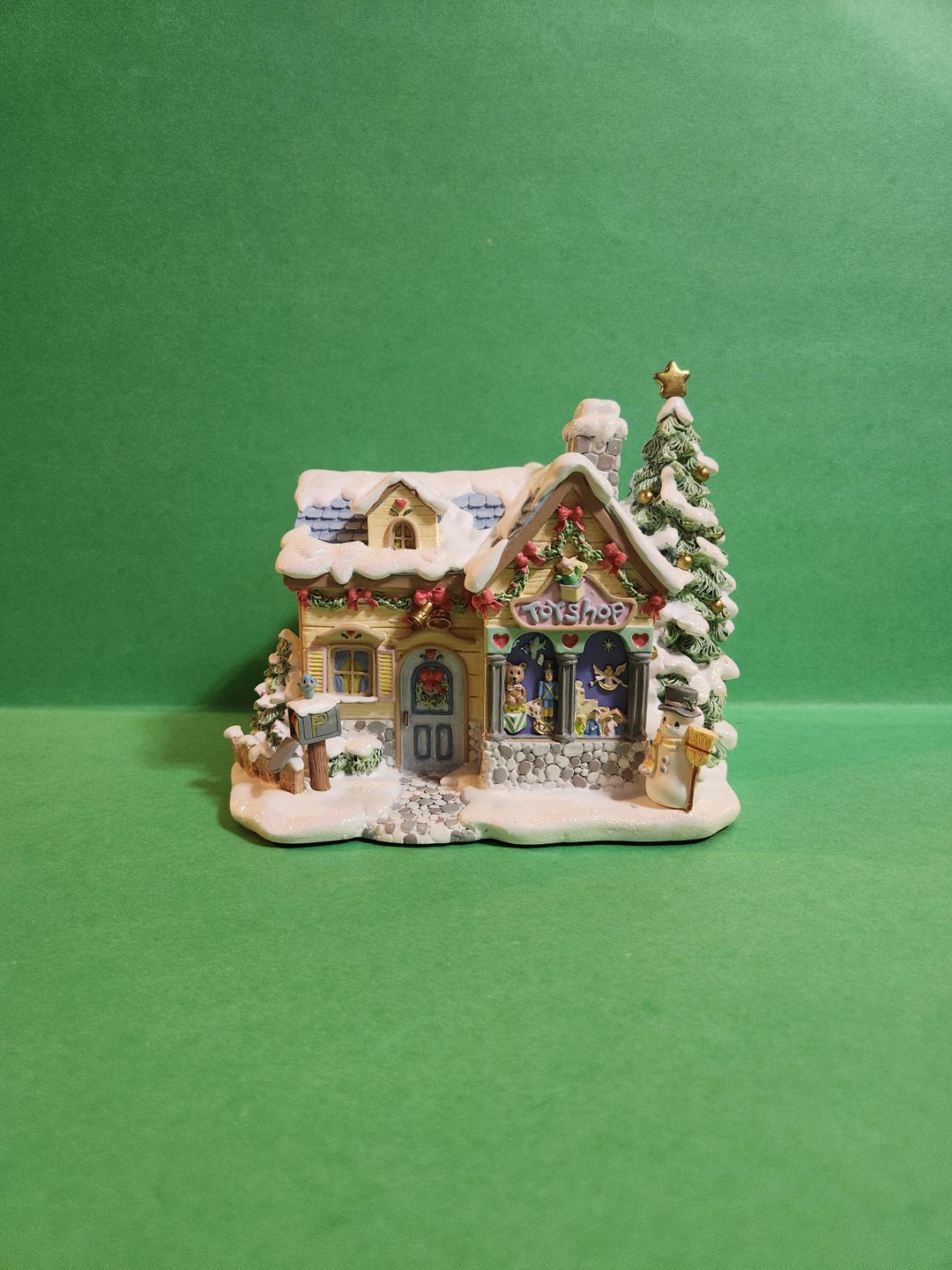 「予約済」Hawthorne VillageとX'masornament 計3点 Precious Moments Hawthorne Village 