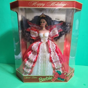 1997 Mattel Special Edition Happy Holiday Barbie in Original Box  **Free Shipping**