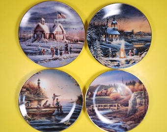Various Terry Redlin Decorative Plates (Each Sold Separately)