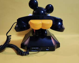 Disney Mickey Mouse Landline Desk Phone by Telemania Segan
