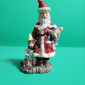 Joulupukki Santa Clause Figurine, Made in Finland, 1993, International Resourcing Services, Inc.  **Free Shipping**