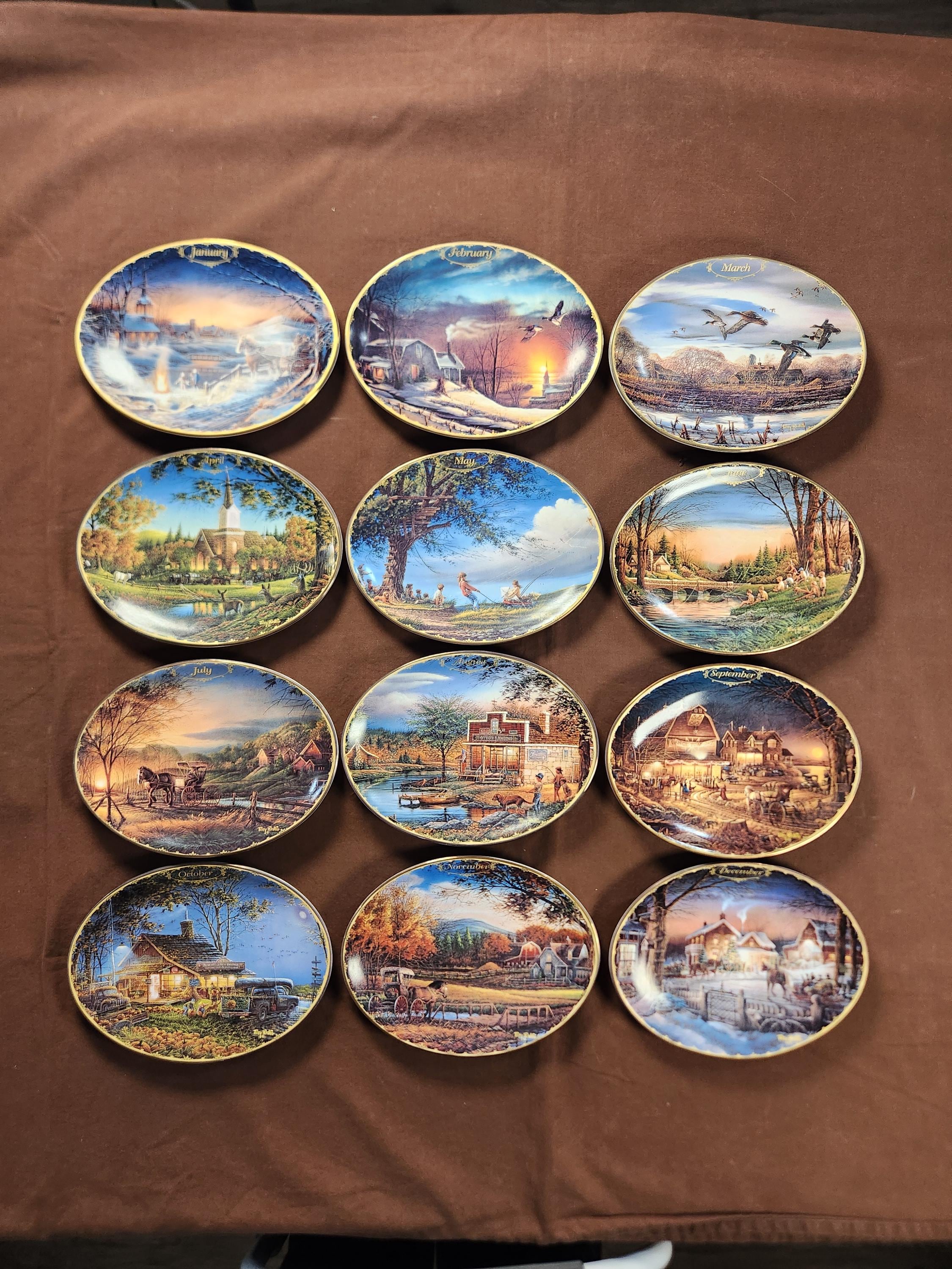 Calendar Plates - Etsy