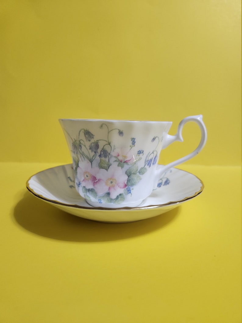 Hudson Middleton Fine Bone China Teacup and Saucer Featuring Etsy