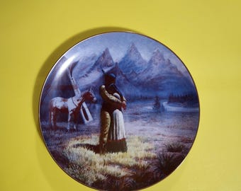 Lovers by Perillo Plate, Vague Shadows LTD., 1984, Made in the USA  **Free Shipping**