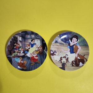 Various Walt Disney's Snow White Plates w/COA, Edwin Knowles, 1991  **Free Shipping**