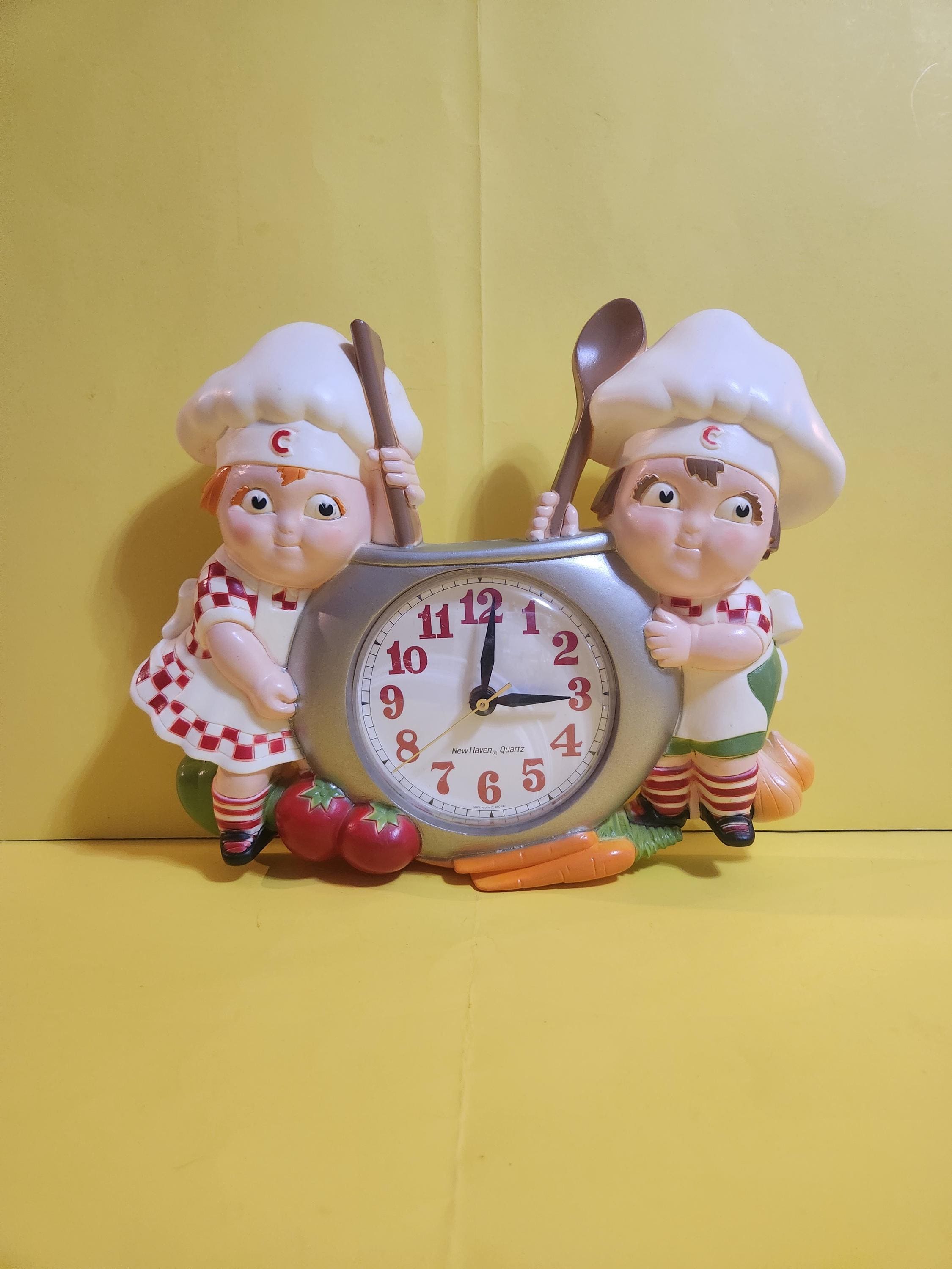 Vintage Burwood Wall Clock - Etsy
