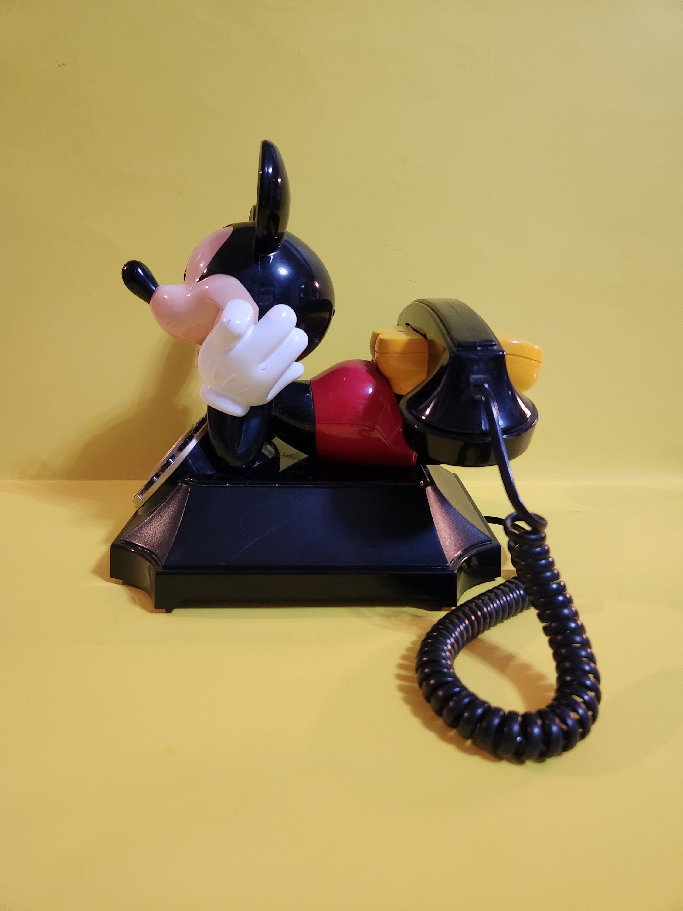 Disney Mickey Mouse Landline Desk Phone by Telemania Segan