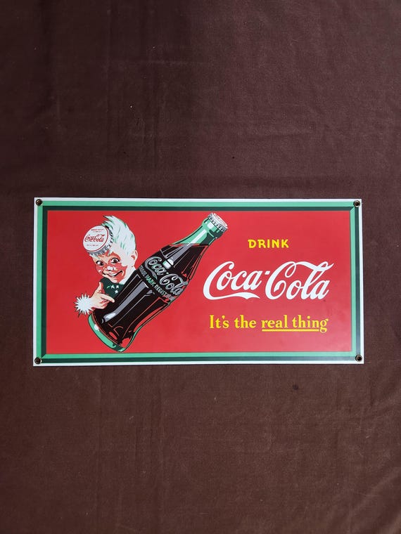 Various Rectangle Drink Coca-cola Replica Metal/porcelain Signs