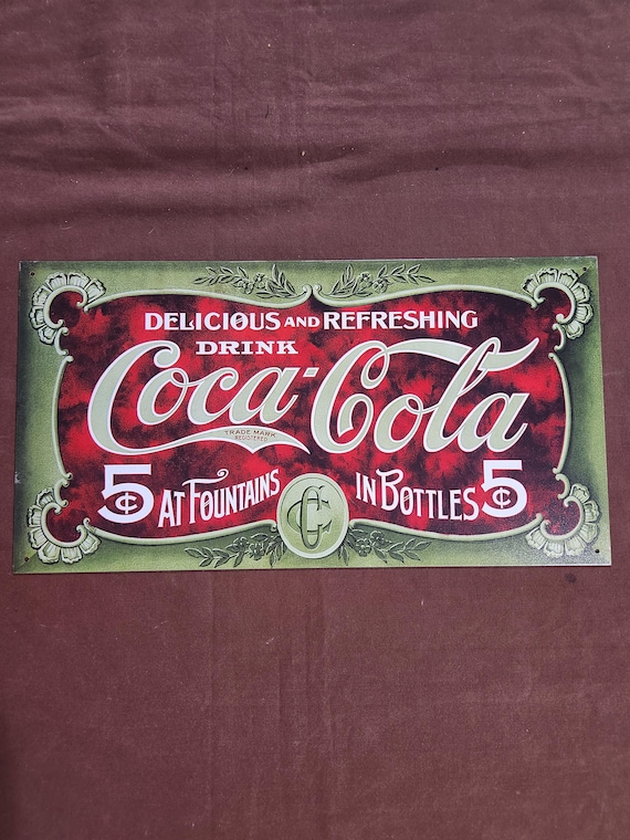 Various Rectangle Delicious and Refreshing Coca-cola Metal/tin
