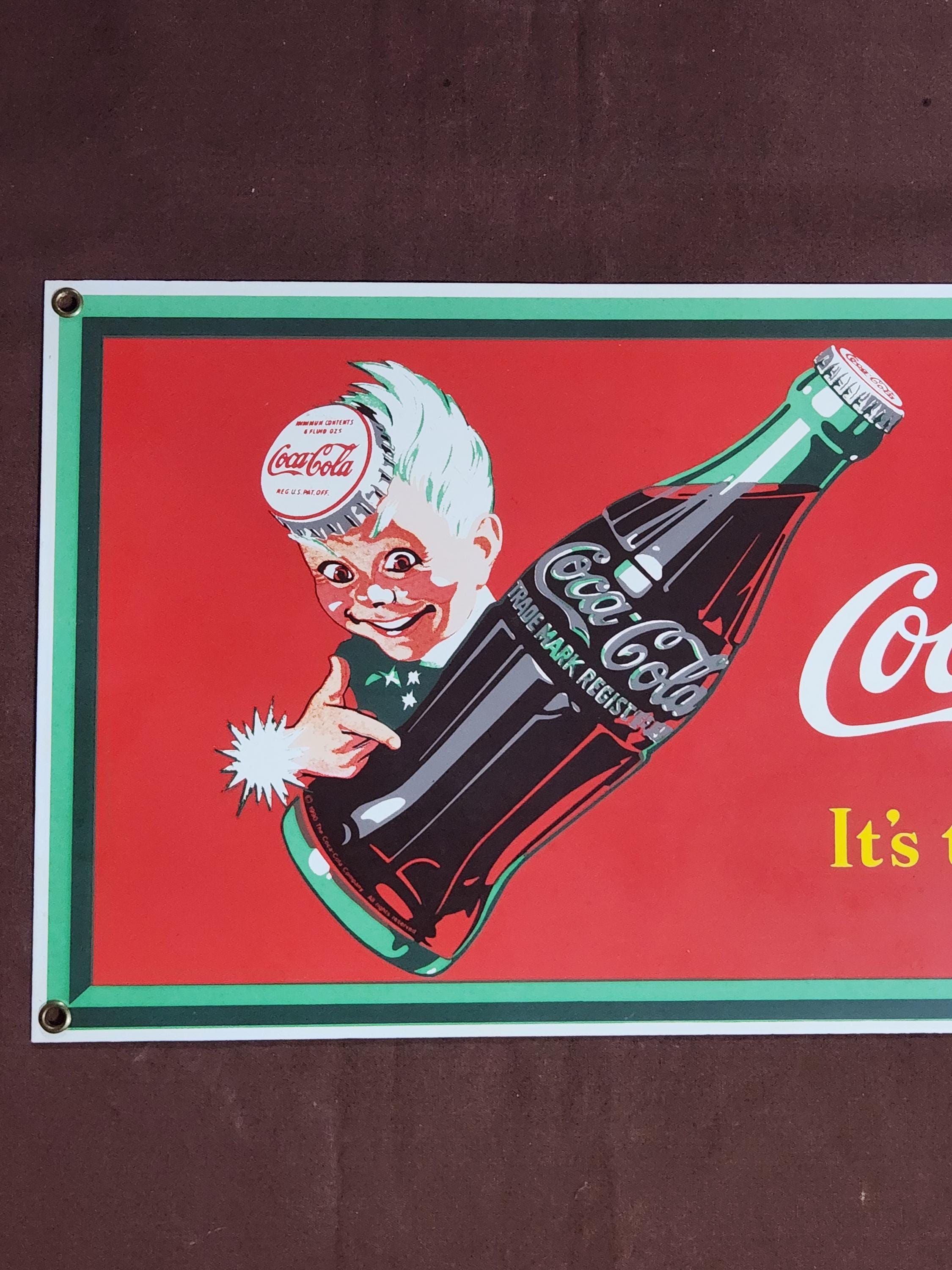 Various Rectangle Drink Coca-cola Replica Metal/porcelain Signs