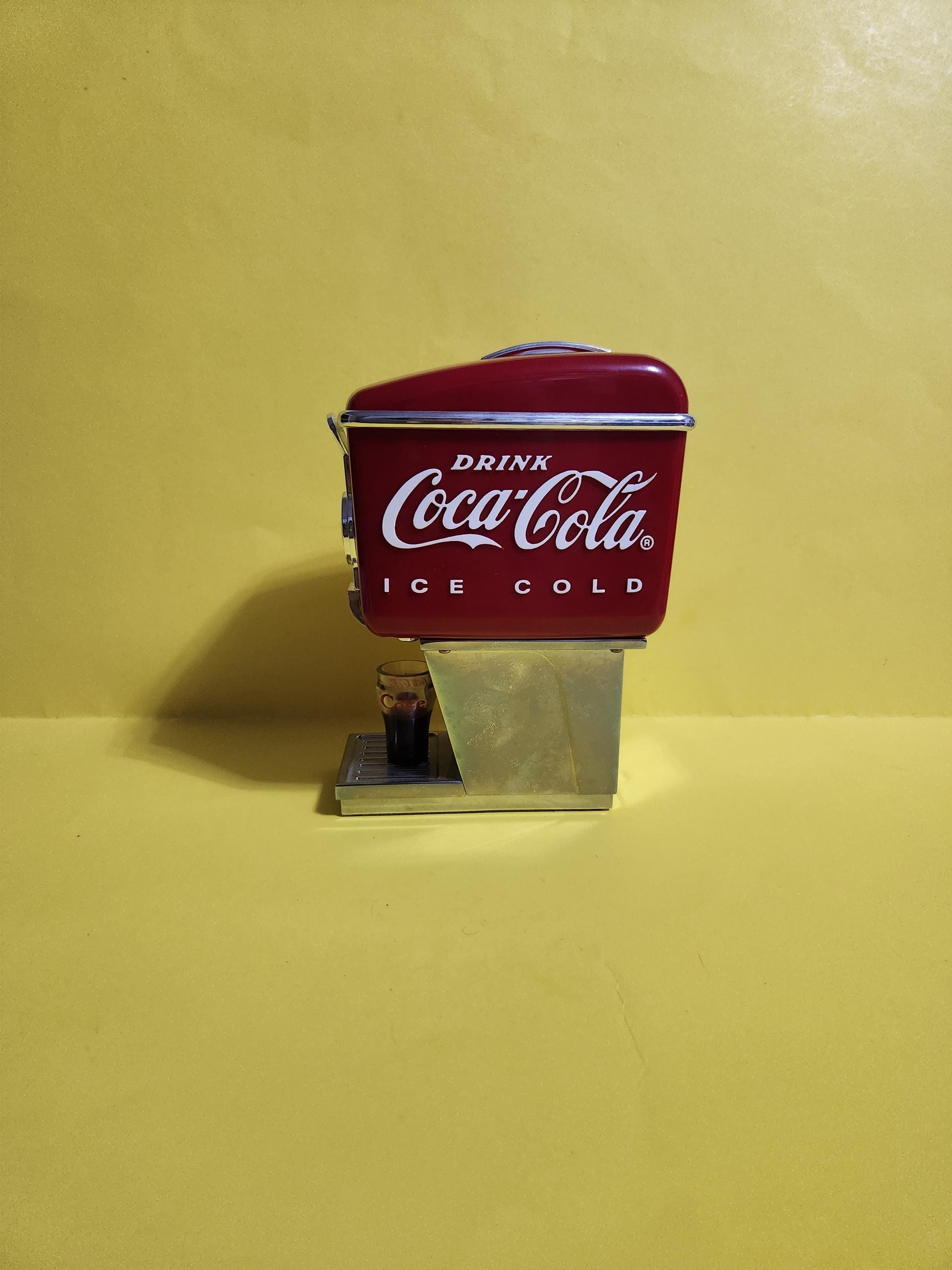 アンティーク雑貨 90s Coca-Cola fountain dispenser bank Coca-cola Fountain Dispenser Bank, 1997 **free Shipping** - Etsy