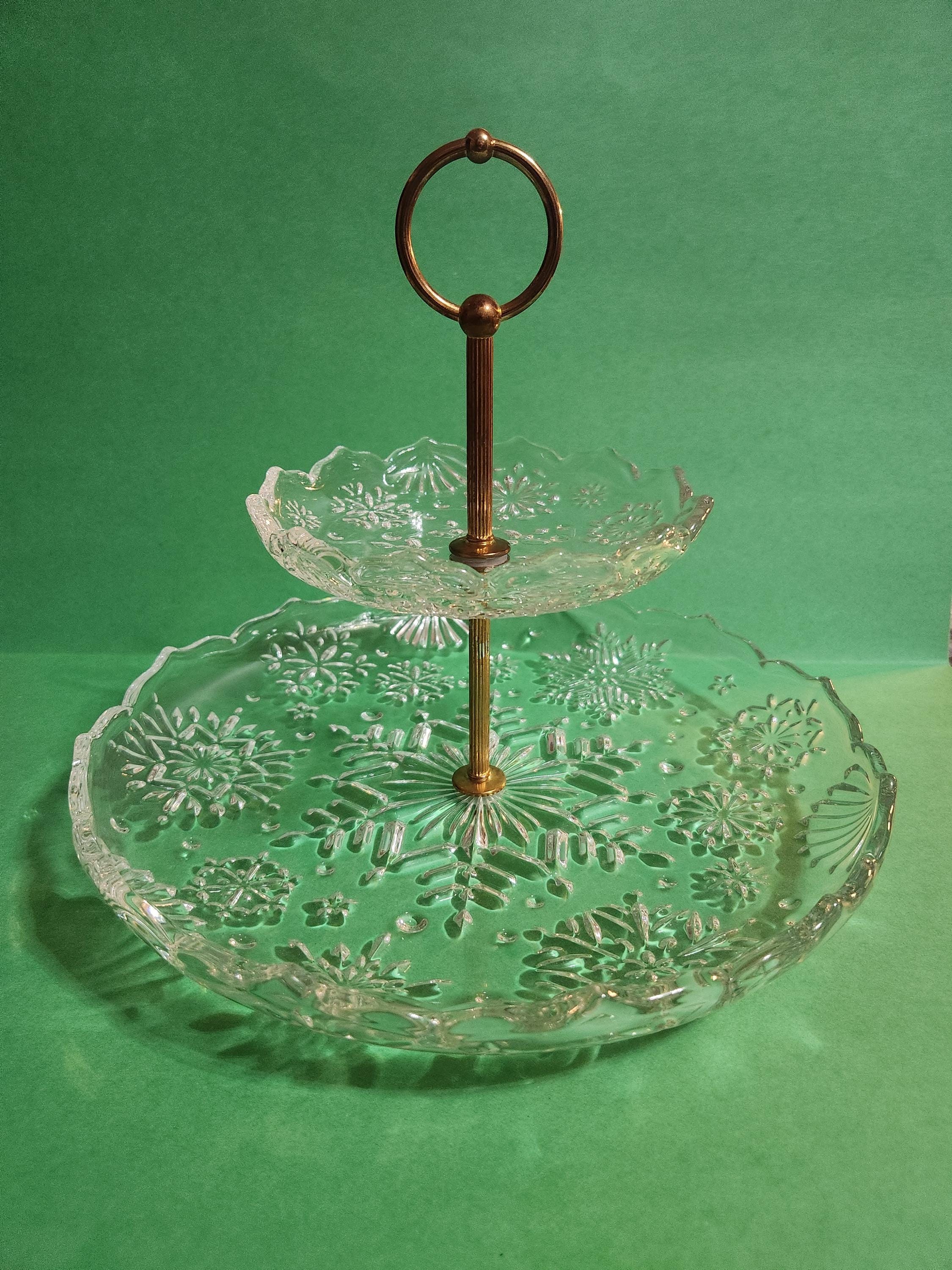 Crystal 2 Tier Stand - Etsy