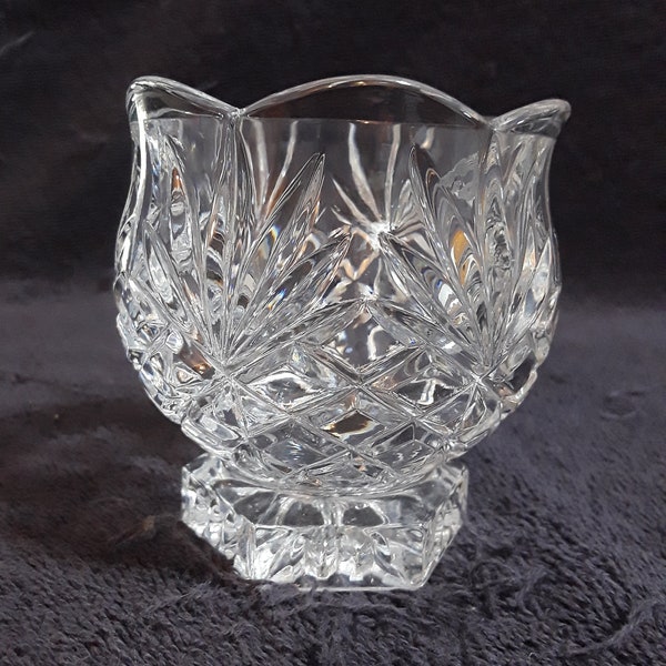 Crystal Tulip Vase Etsy