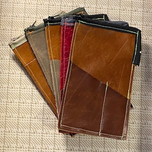 Handgemachte Leder Handytasche / Leder Handytasche / Klein