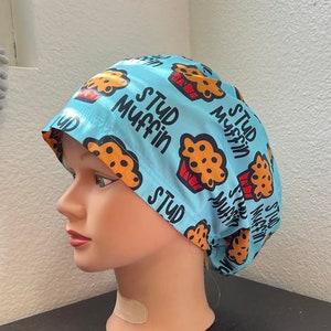 Stud Muffin Euro Cap Surgical cap Scrub hat