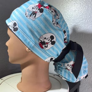 Cute Ponytail Surgical Scrub Cap