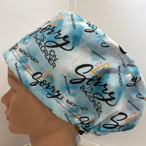 Tut mir leid, es ist vorbestellung Euro Surgical Scrub. Mütze Nurse Doctor Tech ODER Mütze