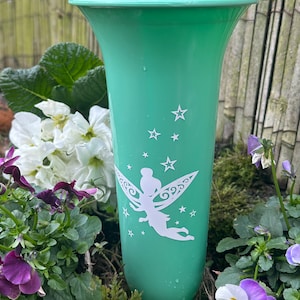 Grabvasen Friedhofsvase Grabschmuck Steckvase Kunststoff Bild 3