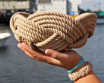 Nautical Style Celtic rope bowl