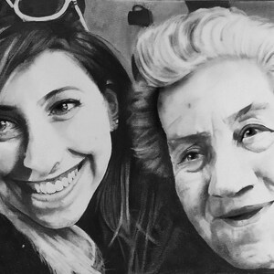 Pencil Portrait / Portrait of People or Animals / Events / Anniversary / Birthday