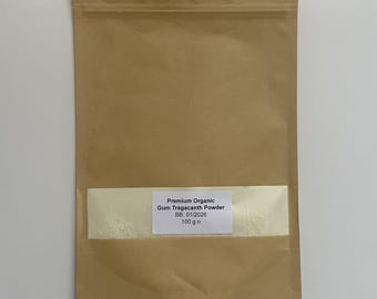 Organic Gum Tragacanth Powder