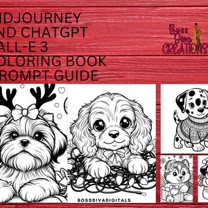 CHATGPT4 Dall-E 3 e MIDJOURNEY COLORING PAGE guia de prompt I ai prompting I ChatGPT prompt guideI prompt gerador I ChatGpt prompt