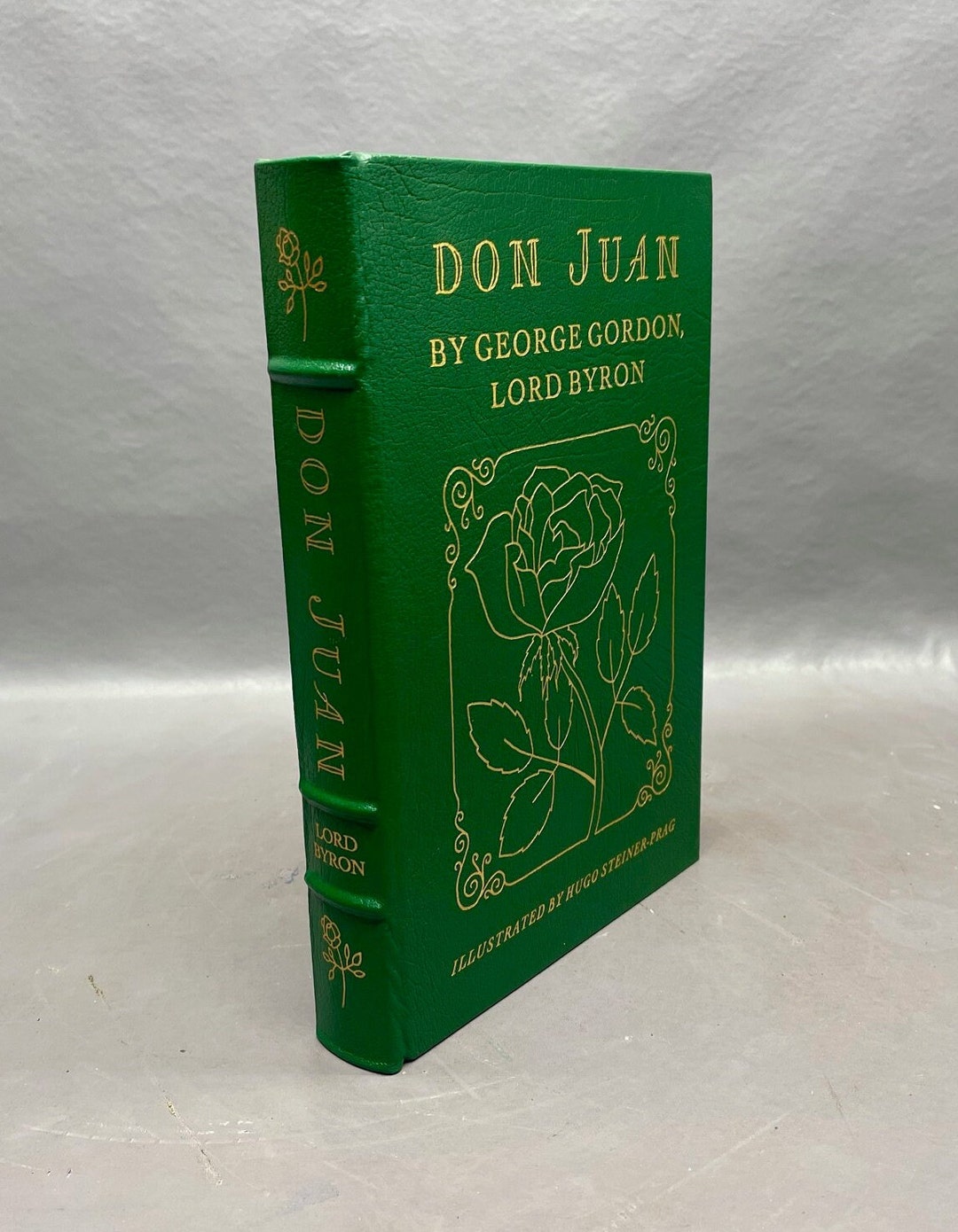 Easton Press Don Juan by Gordon and Lord Byron. Leather Book. Etsy