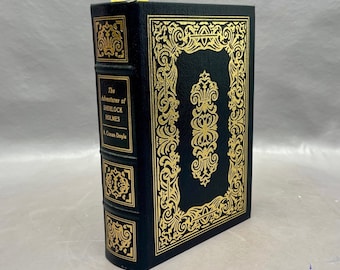 Easton Press The Adventures of Sherlock Holmes by Sir Arthur Conan Doyle. Leather book.