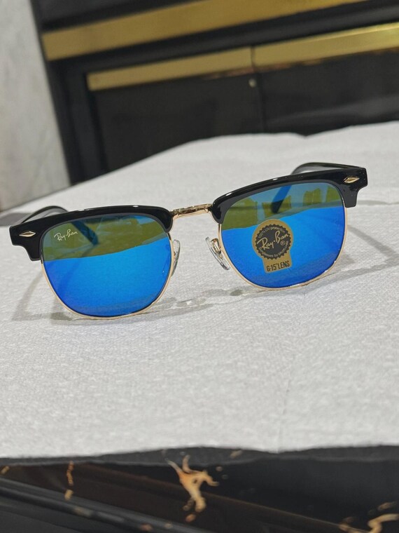 SG2608 Ray-ban Clubmaster RB3016 Retro Sunglasses – Black  display picture 3