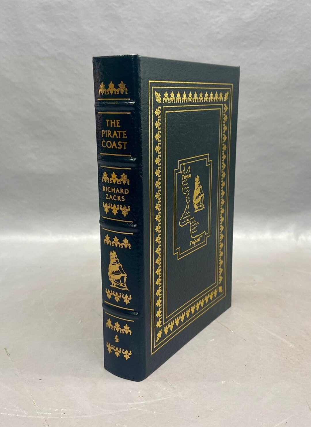 Easton Press the Pirate Coast by Richard Zacks. Leather Book. Etsy
