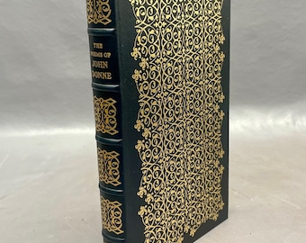 Easton Press The Poems of John Donne. Leather book.