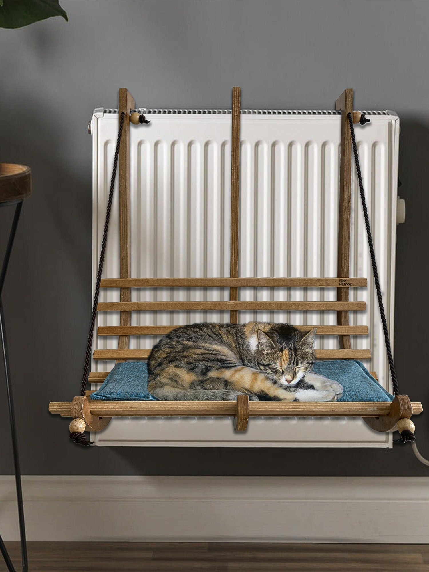 Wooden Cat Window Hanging Hammock Radiator Pet Hammock Bed Etsy