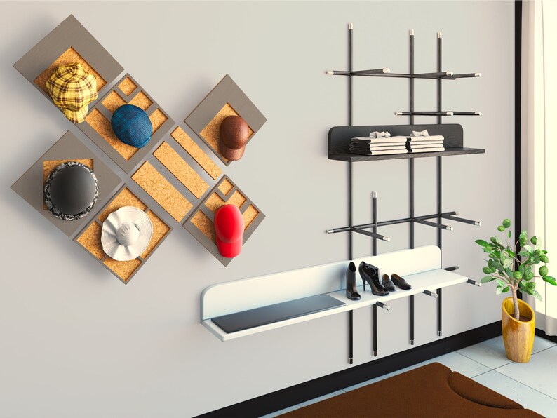 Cork Notice Board Message Board Wall Organizer Office Etsy